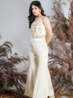 Embroidered Top With Trouser Co-Ords - Image 3