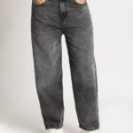 The Lifestyle Co Men Baggy Fit Heavy Fade Jeans